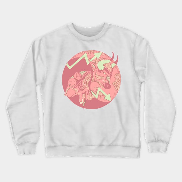 Lpink Bull and Bear Crewneck Sweatshirt by kenallouis